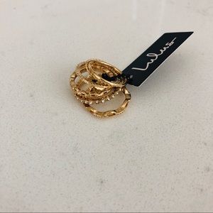NWT Gold Stackable Rings